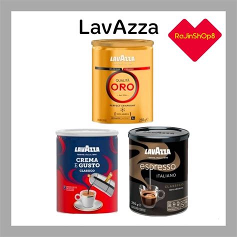 LAVAZZA Ground Coffee Mocca , Arabica , Robusta - Crema E Gusto ...