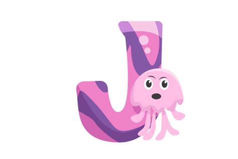 Cute Animals "J" Alphabet Letters Graphic by Goodtimeartsy · Creative ...