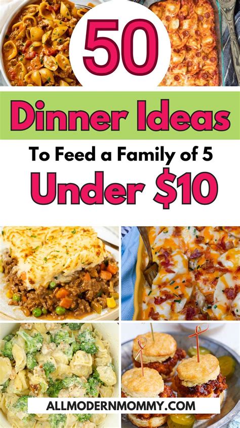 50 Cheap Family Dinners Under $10 That Actually Fill Everyone Up ...