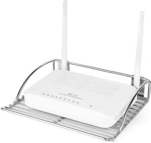 NEXO Stainless Steel Set Top Box/Wi-Fi Router Stand/Wall Mounted Setup ...