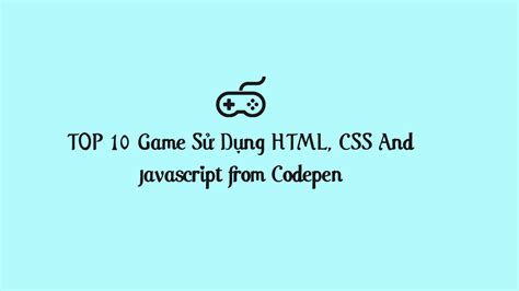 HTML/JavaScript Game CodePen 的图像结果