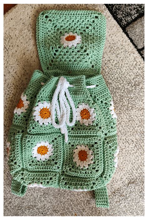 Crochet Backpack Pattern Tutorial 的图像结果