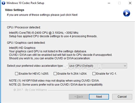 Codec Fix Windows 10 的图像结果