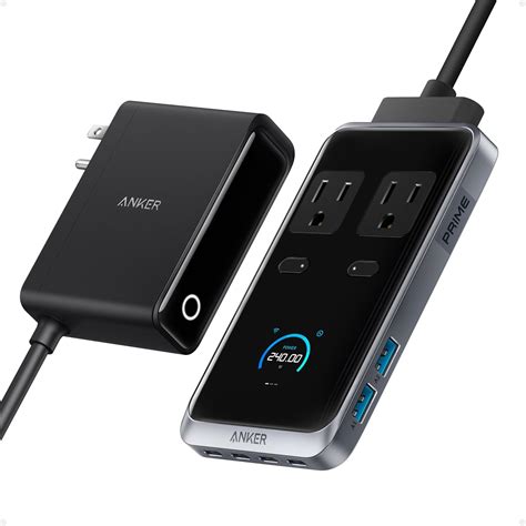 Amazon.com: Anker Prime Charging Station, 240W 8-in-1 Power Strip, 5ft ...