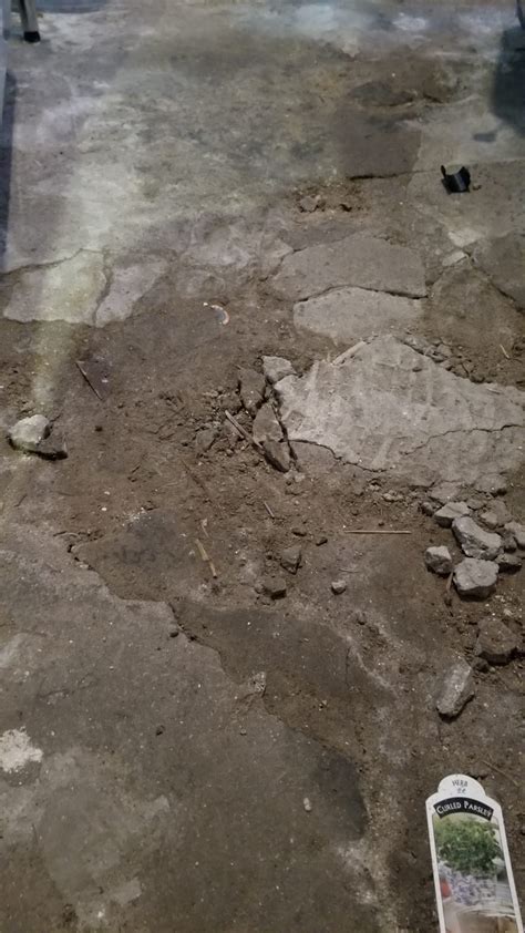 concrete - How do I (fairly cheaply) fix an uneven & somewhat broken ...