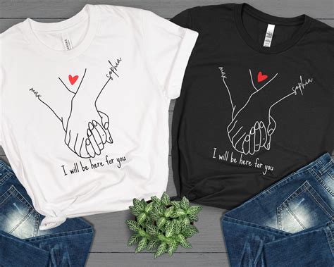 Custom Valentines Day Shirt, Couple Tee, Valentines Matching T-shirt ...