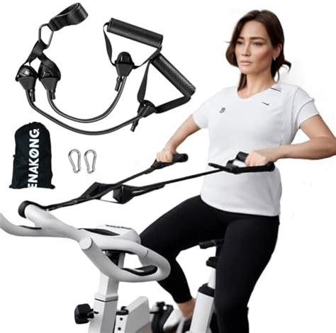 ENAKONG Resistance Bands with Handles for Exercise Bike, Workout Bands ...
