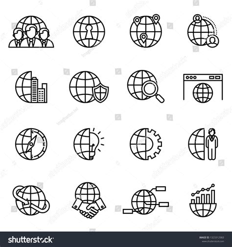 Global Business Icon 的图像结果