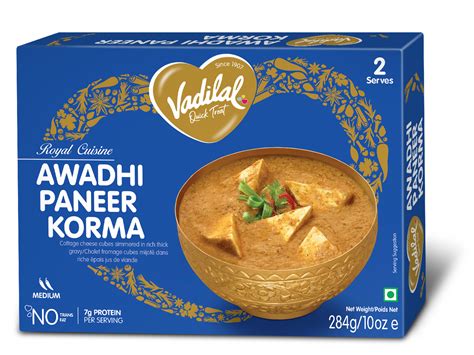 Awadhi Paneer Korma – Vadilal Quick Treat