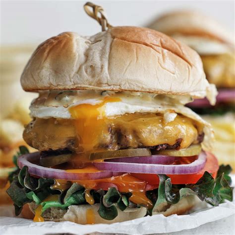 Fried Egg Burger (with Cheese and Special Sauce) - Chef Billy Parisi