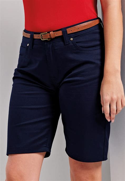 Women's Performance Chino Shorts PR572 - The Work Uniform Company