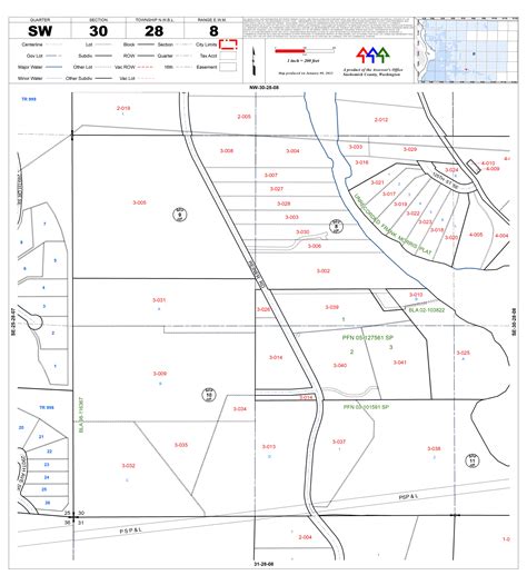 Snohomish County, WA Assessor Maps Selection