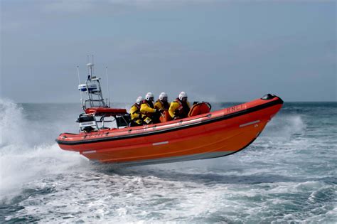 Naming ceremony for St Peter Port RNLI's new Atlantic 85 B class ...