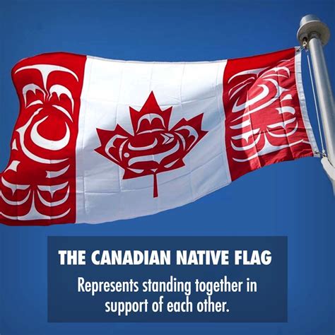 Native Canadian Flag