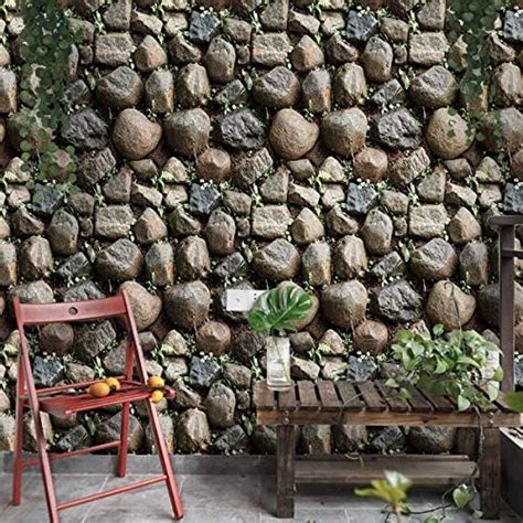 Univocean Green Bamboo Home Wallpaper, Self Adhesive Wall Decor PVC ...