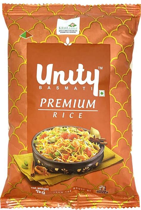 UNITY Premium Basmati Rice (Long Grain, Raw) Price in India - Buy UNITY ...