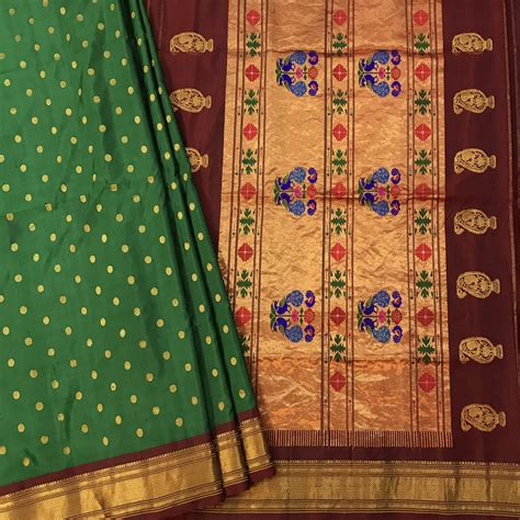 Paithani Traditional Border AB IP-4-25-745 – Pratha Sarees by Kavita ...