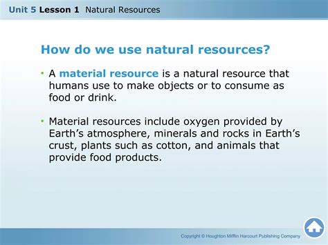 U5 L1 Natural Resources | PPT