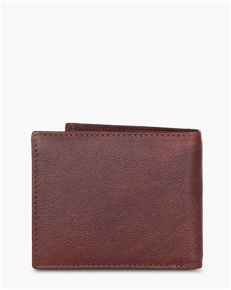Buy Brown WILDHORN Textured Bi-Fold Wallet | AJIO