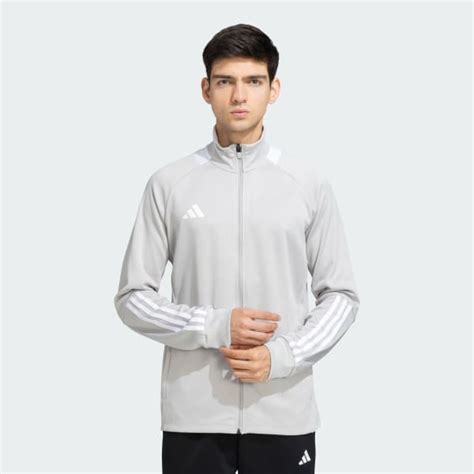 adidas Sereno AEROREADY Track Jacket - Grey | adidas India
