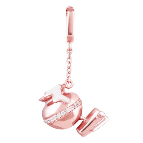 GIVA 925 Silver Rose Gold Lord Krishna Matka Charm Without Chain,Fits ...