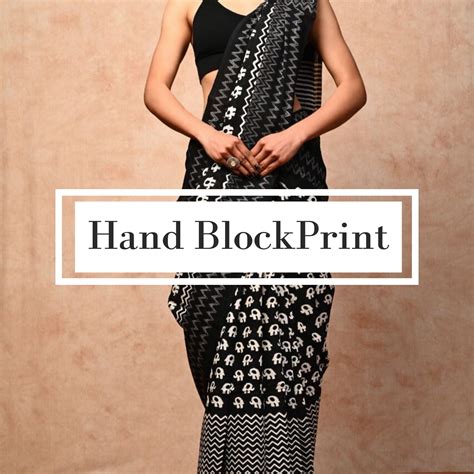 Hand Block Print Cotton Sarees – RKG SHOPPING