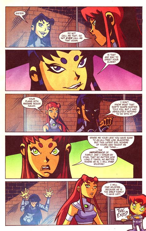 Starfire renounces Blackfire Teen Titans Go! (2003) comic - Issue #46 ...