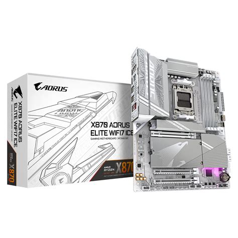 Amazon.in: Buy GIGABYTE ATX X870 Aorus Elite Wi-Fi7 Ice Motherboard ...