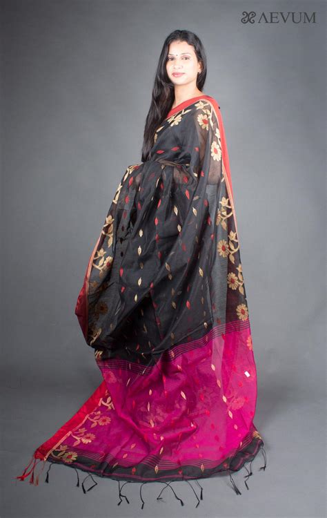 Tant Silk Bengal Handloom Saree - 5935 – AEVUM