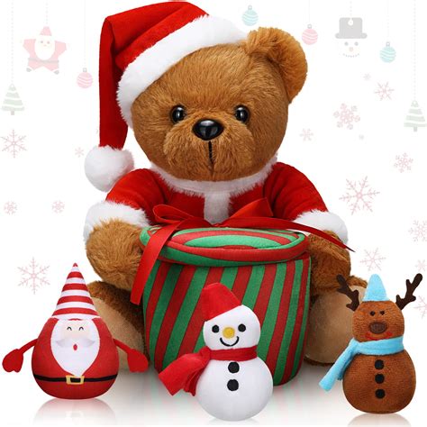 Holiday Time Plush Teddy Bear, Boy, 2018, Brown | atelier-yuwa.ciao.jp