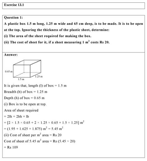 Image result for Class 9 Math Chapter 13.1