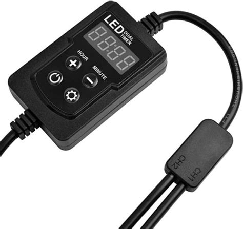 Image result for Nicrew Single Channel LED Light Timer Pro