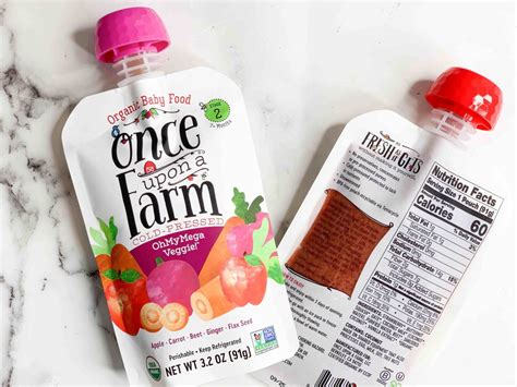 The Best Certified Organic Baby Food Pouches