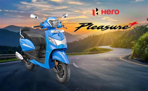 Hero MotoCorp PLEASURE+ VX Scooter Sport Red Booking for Ex-Showroom ...