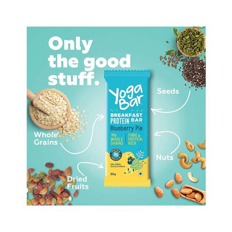 YogaBar Breakfast Protein Bar Variety Pack (300gm) - Cureka