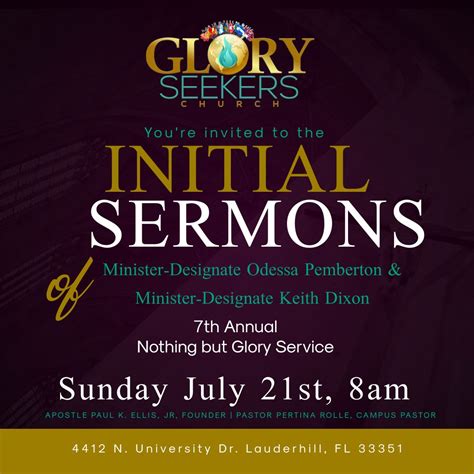 7th Annual Nothing but Glory Sunday: Gather the Harvest, 4412 N ...