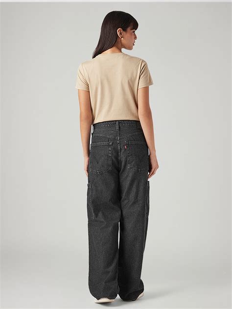 Women's Charcoal Grey Loose Fit High Rise Jeans – Levis India Store