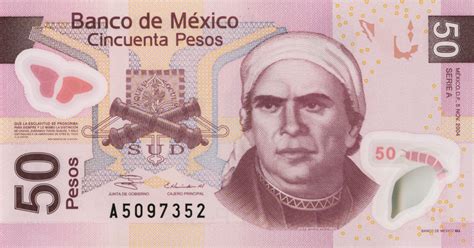 50 Mexican Pesos banknote (Series F) - Exchange yours for cash today