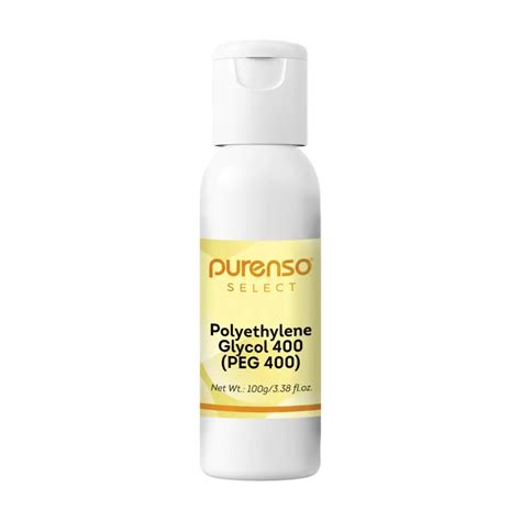 Buy Polyethylene Glycol 400 (PEG 400) at Best Price in India I DIY ...