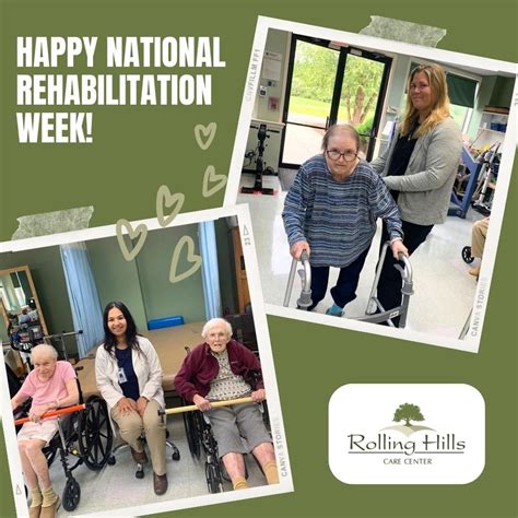 #rehabilitation #rehabilitationweek #rollinghillscare | Rolling Hills ...