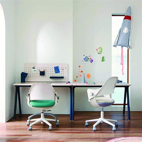 Buy SIDIZ Ringo Junior Adjustable Desk Chair Artificial Leather Fixed ...
