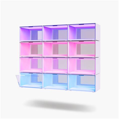 EXPO Smart LED Display Case Smarter Kit (12 Pack) - KIT_SQFX01K03-12WT ...