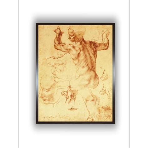 Buy The Art House Anatomy Sketches (Libyan Sibyl) Painting Online
