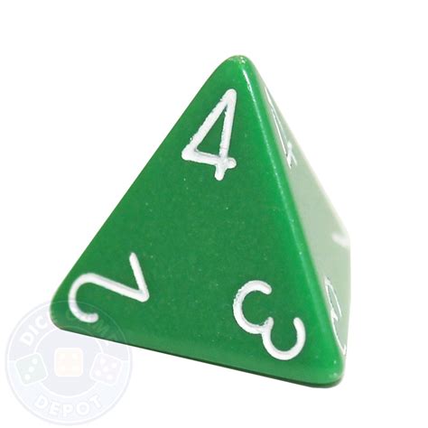 8-Sided Opaque Dice (d8) - Blue - Dice Game Depot