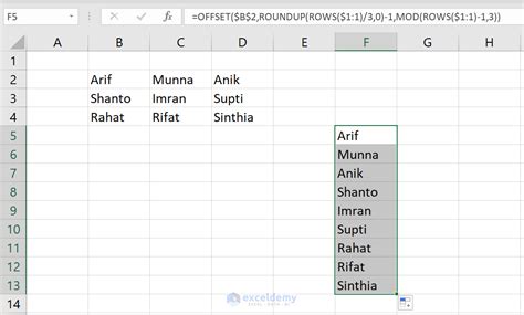 Image result for Convert Multiple Columns to Single Column