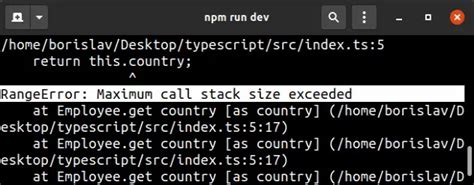 Image result for Maximum Call Stack Size Exceeded Fix