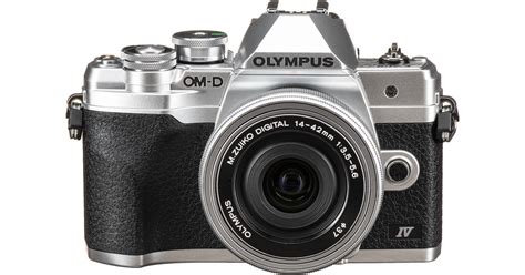 Olympus OM-D E-M10 Mark IV Mirrorless Camera V207132SU000 B&H