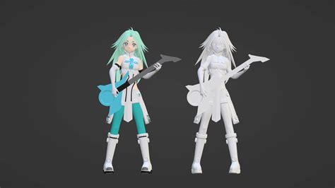 Lucky Cyan - To Be Hero X 3D Model by Summerforce