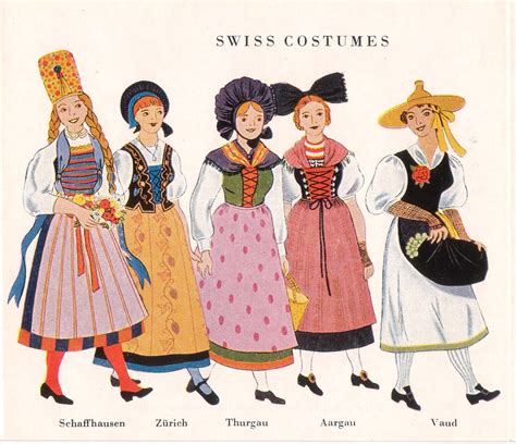 Switzerland Traditional Clothing For Women