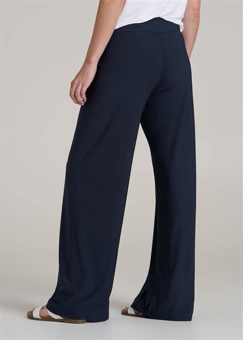 Pull On Breezy Wide Leg Pants for Tall Women | American Tall